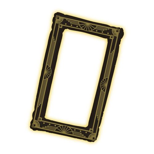 Cadre Gonflable Photobooth Gatsby 70x110cm Noir