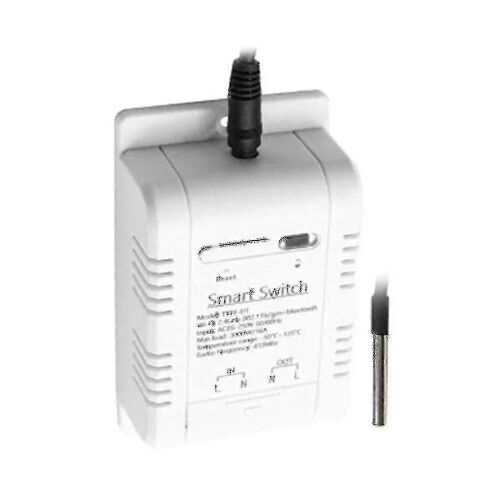 Tuya Wifi Smart Temperature Switch 16a 3000w avec thermostat de surveillance de la consommation d¿énergie pour Alex