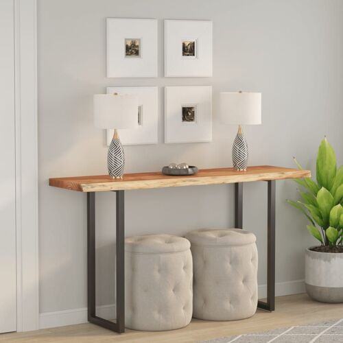 Vidaxl Dessus De Table 110x40x3,8 Cm Rectangulaire Bois Massif Acacia