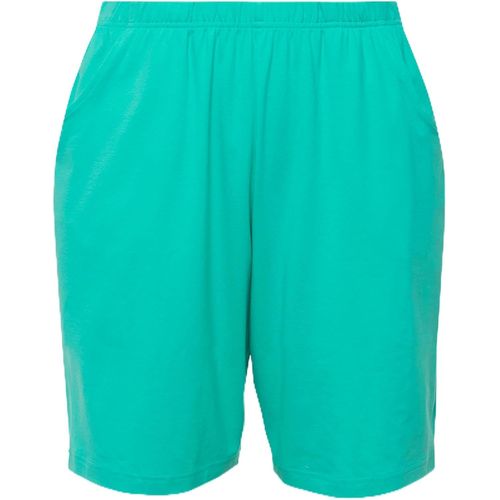 Polki-Short En Jersey, Poches, Taille Élastique 818396 Pantalon, Vert, 40w X 32l Femme
