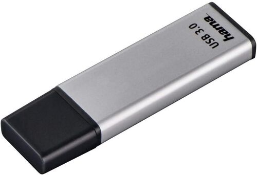 Classic Clé USB 3.0 Flash Drive 64 Go, Vitesse jusqu'à 70 Mo/s, Connecteur USB A, pour PC/Mac/Console de Jeux Argentée