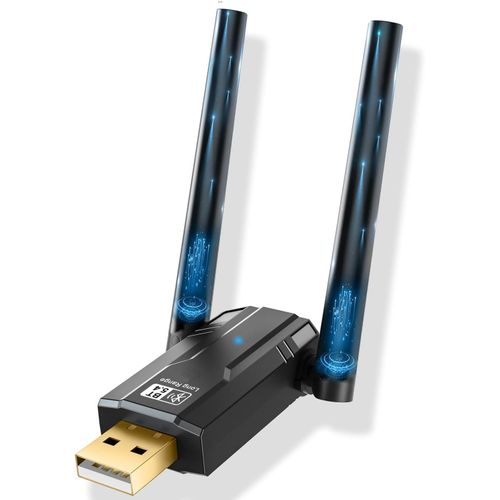 Clés Bluetooth 5.4, Dongle Bluetooth Pc Usb Adaptateur Bluetooth Longue Distance/150M, Plug&Play, Faible Latence, For Windows 11/10/8.1/7[BLU920163]