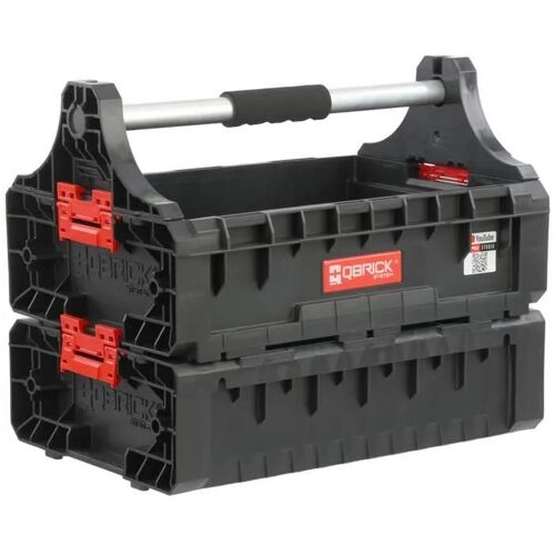 Boîte à outils modulaire - PRO - H 40 cm - Poignée amovible - 3 compartiments - Polyamide durable