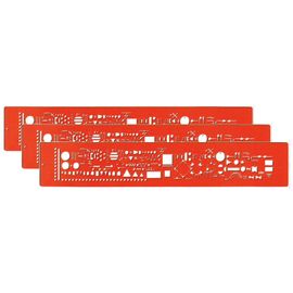 Minerva Lot De 3 Traces Symbole Technique Electrographe N°13