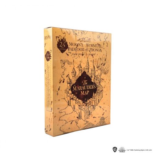 Cinereplicas Harry Potter - Calendrier de l'Avent Carte du Maraudeur - Licence officielle