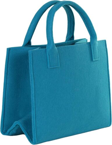 Sjzg-Cabas Pratique Sac À Commissions Conteneur De Stockage En Feutre - Environ35 X 20 X 28 Cm - Couleurs Assorties., Tissu, Pétrole, 35 X 20 X 28 Cm