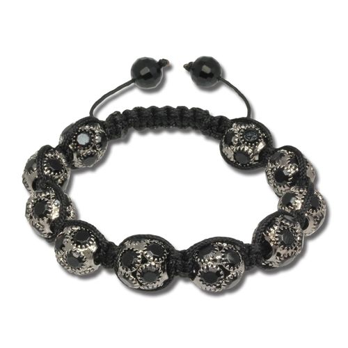 Silberdream Bracelet Shamballa Bijoux En Argent Femme 10 Boules 18-23cm Sda926