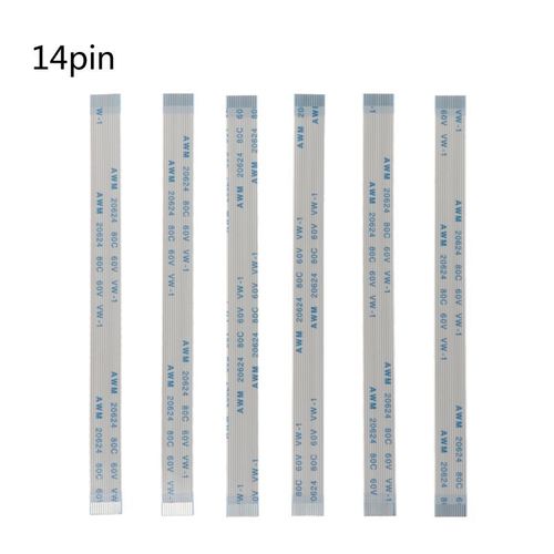 Panneau De Chargement Pour Manette Ps4,6 Pièces,10/12/14 Broches,Ruban Flexible Pour Bouton D'alimentation- Light Purple