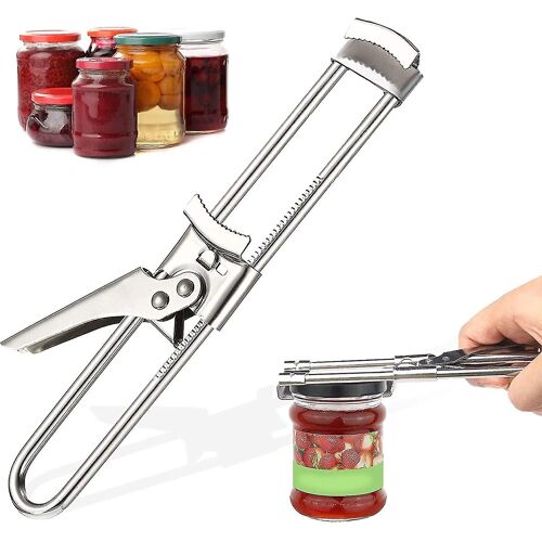 Ouvre-Boîte Manuel En Acier Inoxydable Pour Bocaux De Confiture, Ouvre-Bouteille Pour La Cuisine, Ouvre-Boîte Pour Le Petit-Déjeuner, Ouvre-Boîte Pour Personnes Âgées