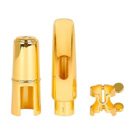 7- Saxophone En Métal Plaqué Accessoires De Bouche De Saxophone