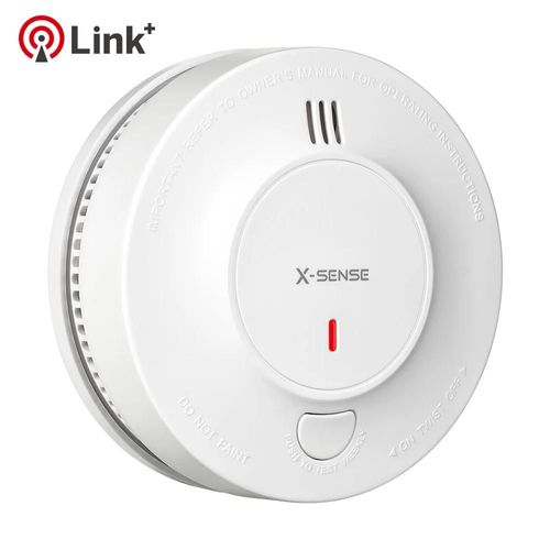 X-Sense SD19-W Détecteur de fumée interconnecté sans fil, 10 ans de batterie