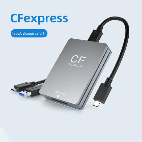 Lecteur de carte SD CFexpress Type A 2 en 1, lecteur de carte CF Express, adaptateur USB 3.2 10Gbps, lecteur CF Express Portable pour reflex