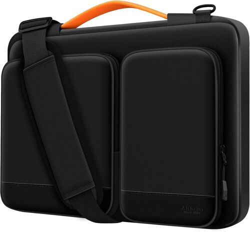 acdsgd-15,6-16 Pouces Sacoche pour Ordinateur Portable Case Sleeve Imperméable Étanchéité à l'eau légère Mallette Housse pour MacBook Pro 16 Notebook, Compatible avec ASUS Lenovo Dell Samsung