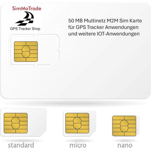 WQS-Carte SIM Multi-réseaux ® M2M pour Traceurs GPS, Smart Home, sécurité, capteurs, Transmission de données, Smart City, IOT...
