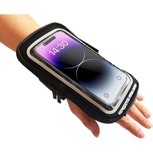 JGD-Support de téléphone portable 2 en 1 résistant à la transpiration pour iPhone 16/15/14/13/11 Pro Max pour équitation, jogging, course à pied, brassard de téléphone portable