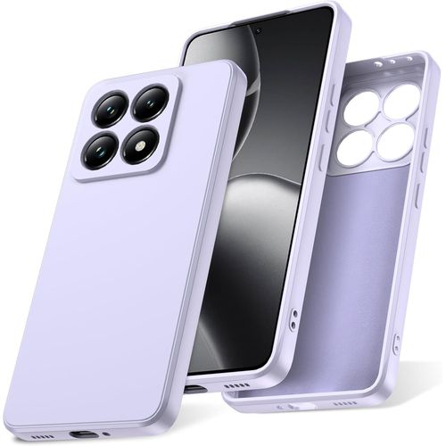 Ersan-Coque Pour Xiaomi 14t 5g Case En Silicone, Etui De Protection Antichoc Cover Etui Housse Silicone Ultra Mince Pour Xiaomi 14t 5g Case, Violet