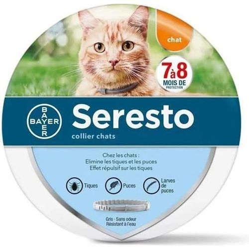 Seresto Collier Antiparasitaire Pour Chats