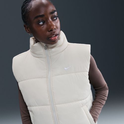 Veste Sans Manches Ample Therma-Fit Nike Sportswear Classic Puffer Pour Femme - Gris