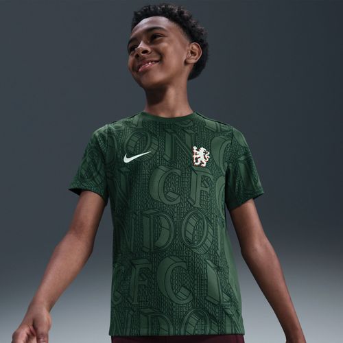 Haut De Foot D'avant-Match Nike Dri-Fit Chelsea Fc Academy Pro Pour Ado - Vert