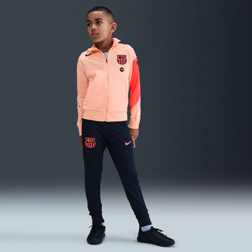 Survêtement De Foot En Maille Nike Dri-Fit Total 90 Fc Barcelona Strike 3e Tenue Pour Ado - Orange