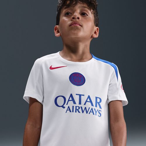 Haut De Foot En Maille Nike Dri-Fit Total 90 Psg Strike 3e Tenue Pour Ado - Blanc