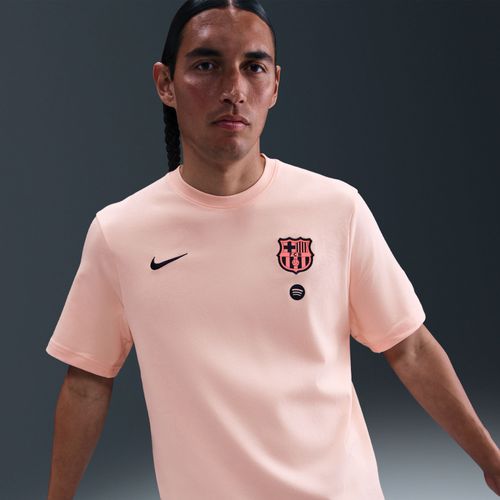 3e Haut De Foot À Manches Courtes Nike Dri-Fit Total 90 Fc Barcelona Primary Pour Homme - Rose
