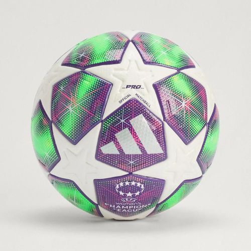 Ballon Uwcl 25/26 League Stage Pro Adidas - White / Shock Pink / Multi / Solar Yellow - 5