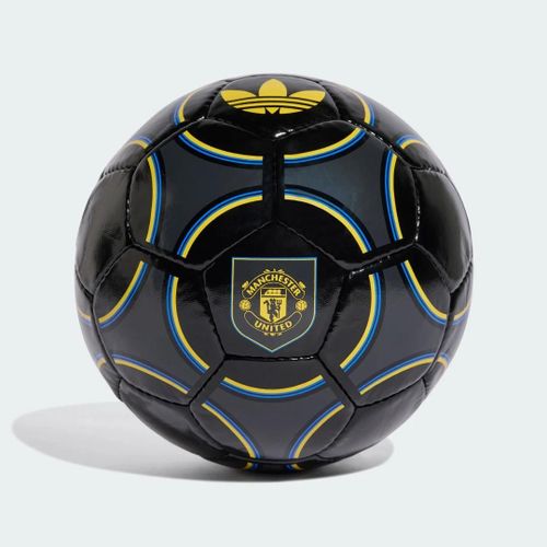 Ballon Club Manchester United Third Adidas - Black / Tribe Yellow / Glow Blue - 5