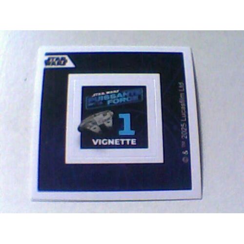 Lot 20 Vignettes Auchan 2025 Star Wars Puissante Est La Force