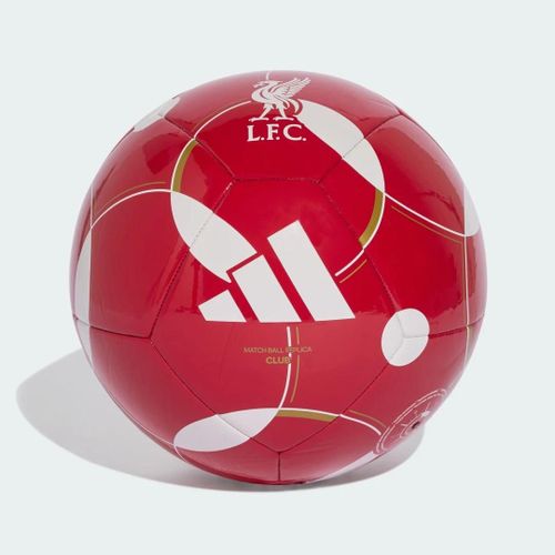 Ballon Club Domicile Liverpool Fc Adidas - Strawberry Red / White / Bold Gold - 5