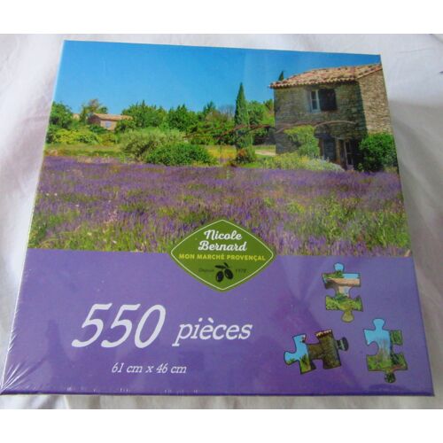 Puzzle 550 pièces paysage provençal