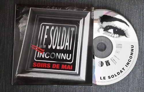 Le Soldat Inconnu "Soirs De Mai / Lettre A Un Ami" Cd Single 2 Titres