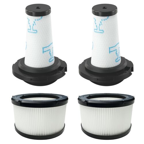 Filtre pour Rowenta remplacement filtres ZR009010 ZR009012 [Lot 2] compatible Aspirateur X-Force Flex 7.60/9.60/X-Nano Essential Phonillico®