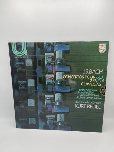 Vinyle J.S Bach Concertos Pour 2, 3,4 Clavecins