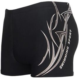 Iawan-® Maillot De Bain, Slip De Bain Pour Homme En Bonne Élasticité De Materiau High-Tech Broderie Trunks Boxers Slip Short De Bain Avec Avant Tie Pour Plage/Sport/Natation/Plongée
