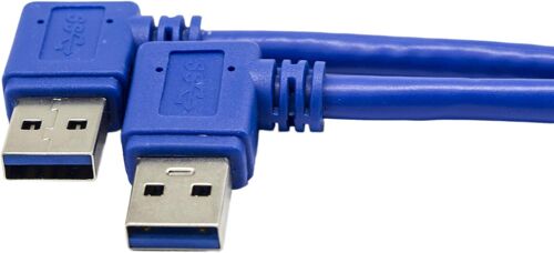 Transfert de données Câble USB 3.0 Disque Dur Externe Compatible USB mâle à mâle 5 Gbps