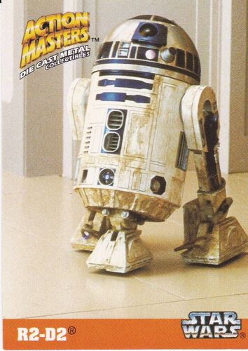Action Masters - Die Cast Metal Collectible - Kenner 1994 - Star Wars - R2-D2