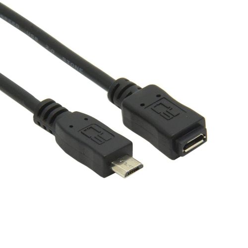 Câble Micro Usb 2.0 5 Broches Mâle Vers Femelle Pour Tablette, Téléphone, Extension Mhl Et Otg 1,5 M[Z1756]