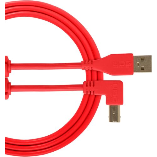 KAL-U95005RD Câble USB 2.0 (A-B) - Audio haut débit optimisé USB 2.0 A mâle vers B mâle, rouge, 2 m