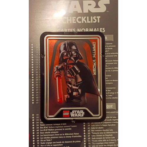 Boîte métallique LEGO Star Wars Dark Vador collector 25 ans