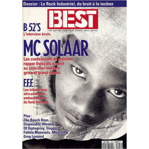 Magazine Best N°289 (Mc Solaar)