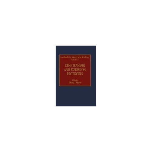 Gene Transfer And Expression Protocols