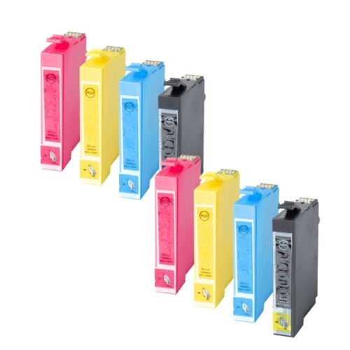 Pack de 8 Cartouches Compatibles EPSON 18 XL pour Imprimantes Expression Home