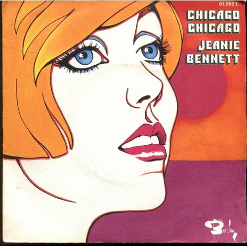 Jeanie Bennett: Chicago Chicago 45t 17cm Vinyl France- 1972 70s Pop Soul Gospel