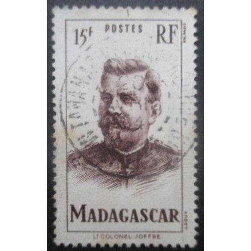 Madagascar N°316 Colonel Joffre Oblitéré