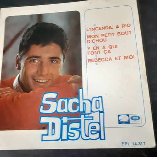 Pochette Vide Sacha Distel