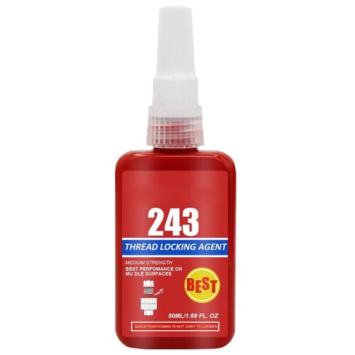 Adhesive For Screws,Thread Fixer,Anaerobic Adhesive For Gluing Metal Screws,Screw Fixer,Anaerobic Adhesive For Gluing Metal Screws To Protect Mechanical Operation Thread Lock 50 Ml