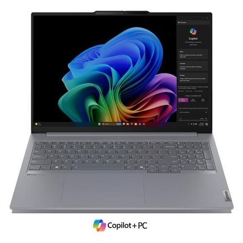 Lenovo ThinkBook 16 G7 QOY 21NH - 16" Snapdragon X Plus X1P-42-100 16 Go RAM 512 Go SSD Qualcomm Adreno - Gris AZERTY