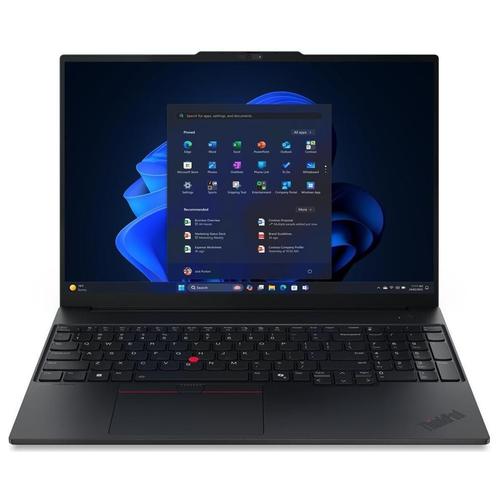 Lenovo ThinkPad E16 Gen 3 21SR - 16" Core Ultra 7 255H 16 Go RAM 512 Go SSD Noir AZERTY