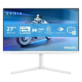 Philips Evnia 5000 27M2N5901A - Écran LED - jeux - 27" - 3840 x 2160 4K UHD (2160p) @ 160 Hz - Fast IPS - 450 cd/m² - 1000:1 - DisplayHDR 400 - 0.5 ms - 2xHDMI, DisplayPort, USB-C - haut-parleurs...
